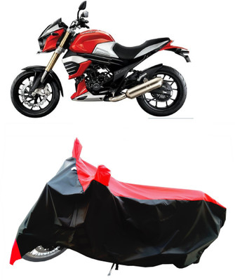 Wegather Two Wheeler Cover for Mahindra(MOJO XT 300, Red)