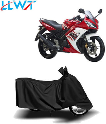 KPIND Waterproof Two Wheeler Cover for Yamaha(YZF R15 S, Black)