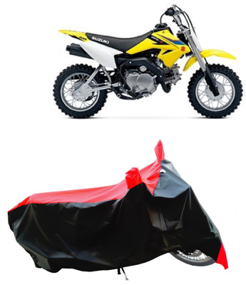 Wegather Two Wheeler Cover for Suzuki(DR-Z50, Red)