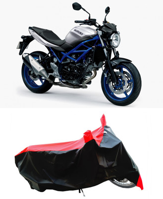 Wegather Two Wheeler Cover for Suzuki(SV 650 BS6, Red)