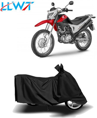 KPIND Waterproof Two Wheeler Cover for Honda(NXR 160, Black)