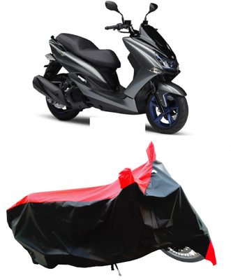 Wegather Two Wheeler Cover for Yamaha(Majesty S 155 maxi BS6, Red)