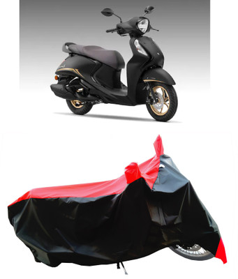 Wegather Two Wheeler Cover for Yamaha(Fascino 125 FI, Red)