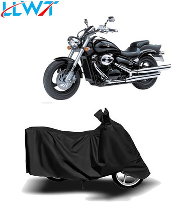 KPIND Waterproof Two Wheeler Cover for Suzuki(Intruder M800, Black)