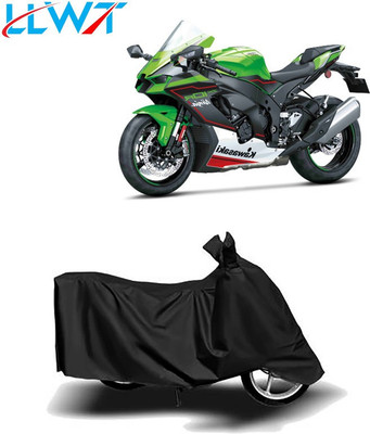 KPIND Waterproof Two Wheeler Cover for Kawasaki(Ninja ZX-10R, Black)