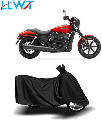 KPIND Waterproof Two Wheeler Cover for Harley Davidson(Street 750, Black)