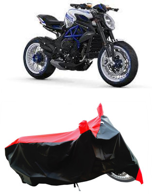 Wegather Two Wheeler Cover for MV Agusta(Dragster800 RR, Red)