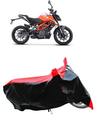 Wegather Two Wheeler Cover for KTM(125 Duke BS6, Red)