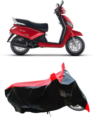 Wegather Two Wheeler Cover for Mahindra(Gusto BS6, Red)