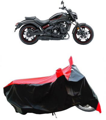 Wegather Two Wheeler Cover for Kawasaki(Vulcan S BS6, Red)