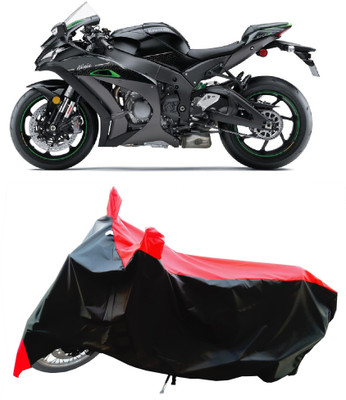 Wegather Two Wheeler Cover for Kawasaki(Ninja ZX-10R SE, Red)