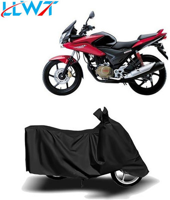 KPIND Waterproof Two Wheeler Cover for Honda(Stunner CBF, Black)