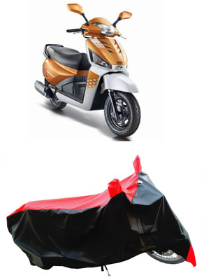 Wegather Two Wheeler Cover for Mahindra(Gusto 125 BS6, Red)