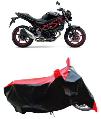 Wegather Two Wheeler Cover for Suzuki(SV650 BS6, Red)