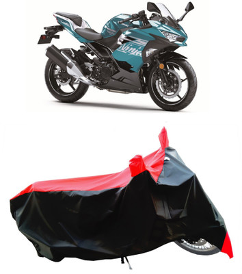 Wegather Two Wheeler Cover for Kawasaki(Ninja 400 BS6, Red)