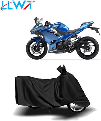 KPIND Waterproof Two Wheeler Cover for Kawasaki(Ninja 250, Black)