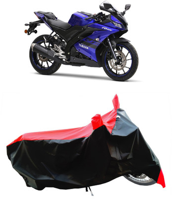 Wegather Two Wheeler Cover for Yamaha(YZF R15 BS6, Red)