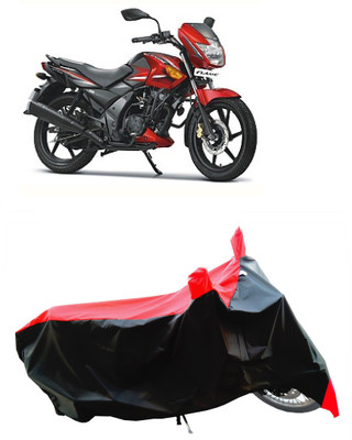 Wegather Two Wheeler Cover for TVS(Flame DS 125, Red)
