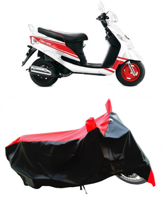 Wegather Two Wheeler Cover for Mahindra(Rodeo UZO, Red)