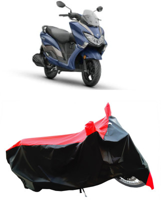 Wegather Two Wheeler Cover for Suzuki(Burgman Street, Red)