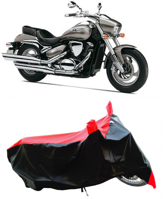 Wegather Two Wheeler Cover for Suzuki(Intruder M800, Red)