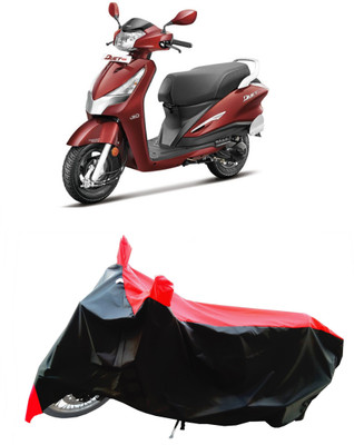 Wegather Two Wheeler Cover for Hero(Duet LX 110CC, Red)