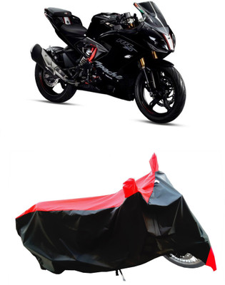 Wegather Two Wheeler Cover for TVS(Apache RTR 310 BS6, Red)