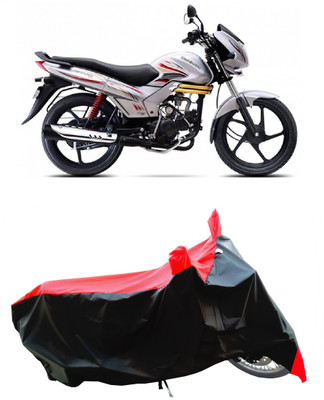 Wegather Two Wheeler Cover for Mahindra(Centuro XT, Red)