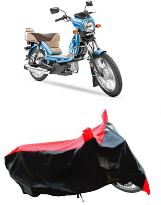 Wegather Two Wheeler Cover for TVS(Heavy Duty BS6, Red)