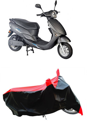 Wegather Two Wheeler Cover for Avon(E Star, Red)