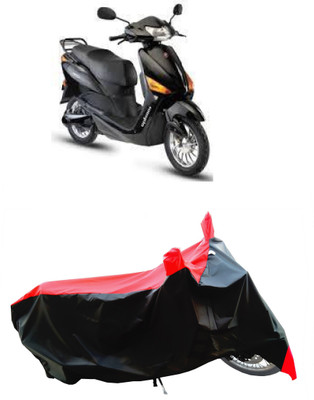 Wegather Two Wheeler Cover for Hero Electric(Electric Optima Plus BS6, Red)