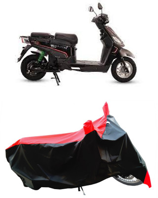 Wegather Two Wheeler Cover for Hero Electric(Electric NYX e5 BS6, Red)