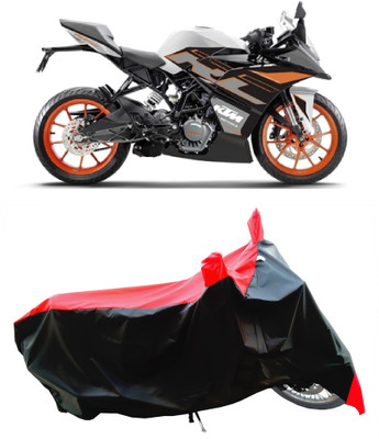 Wegather Two Wheeler Cover for KTM(RC 125, Red)
