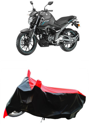 Wegather Two Wheeler Cover for Yamaha(FZ-S Fi Version 3.0, Red)