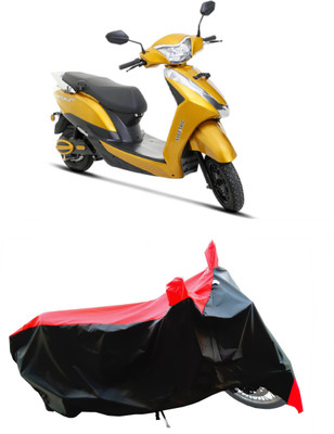 Wegather Two Wheeler Cover for Ampere(Magnus Pro, Red)