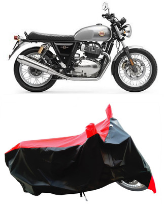 Wegather Two Wheeler Cover for Royal Enfield(Interceptor 650, Red)