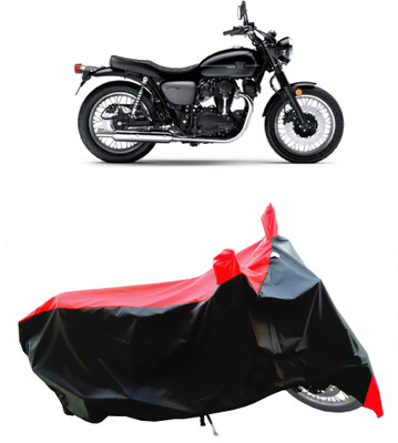 Wegather Two Wheeler Cover for Kawasaki(W800 BS6, Red)