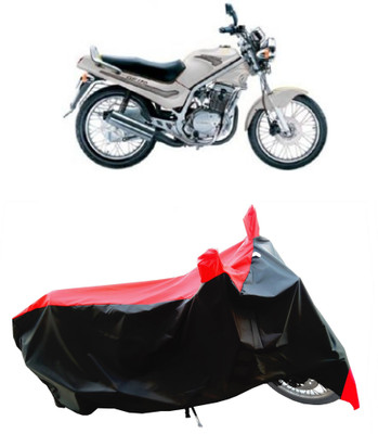 Wegather Two Wheeler Cover for Kinetic(GF 170, Red)
