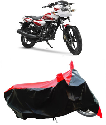 Wegather Two Wheeler Cover for TVS(Phoenix 125, Red)