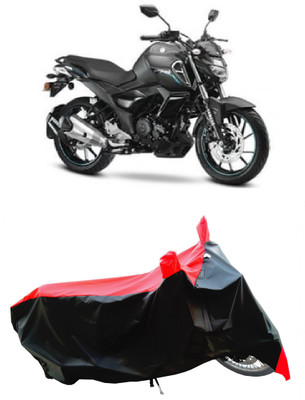 Wegather Two Wheeler Cover for Yamaha(FZ S V3.0 FI, Red)