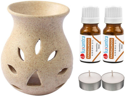 Luxantra Sandalwood Diffuser Set LX-GrainDiff-2SW-2TL(5 x 4 ml)