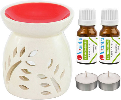 Luxantra Lemongrass Diffuser Set LX-TOPREDDIFF-2LG-2TL(5 x 4 ml)