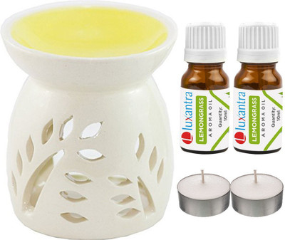 Luxantra Lemongrass Diffuser Set LX-TOPYELLOWDIFF-2LG-2TL(5 x 4 ml)
