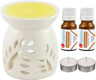 Luxantra Sandalwood Diffuser Set LX-TOPYELLOWDIFF-2SW-2TL(5 x 4 ml)
