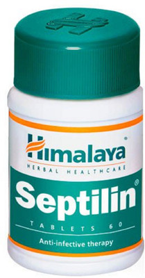 HIMALAYA SEPTILINE_60TABS PACK OF 2(Pack of 2, 60 ml)
