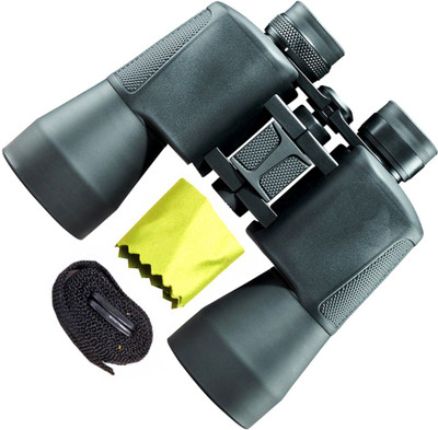 DFRE Bushnell 20x50 Binoculars Power View Powerful Prism Good For Travelling,Hiking Binoculars(50 mm , Multicolor)