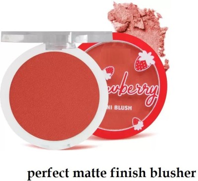 MYEONG High Quality Professional Feather Light Smooth Silky Matte Color Makeup Blusher(BABY PINK)