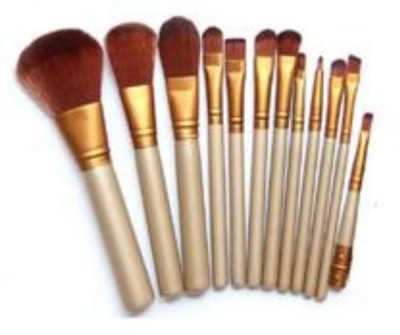 Beaulip Makeup Tools Kit Cosmetic Eyeshadow Foundation Concealer Brushes Set Pack of 12(Pack of 12)