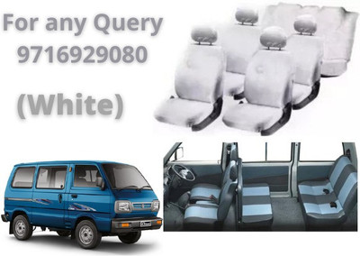 Chiefride Cotton Car Seat Cover For Maruti Omni(Fixed Head Rest, 8 Seater)