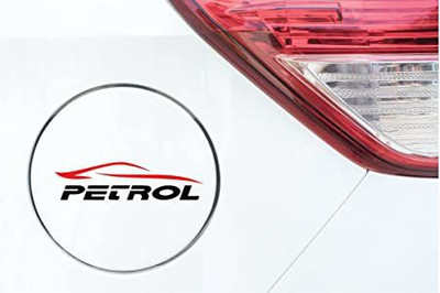 dv graphics Sticker & Decal for Car(Black, Red)